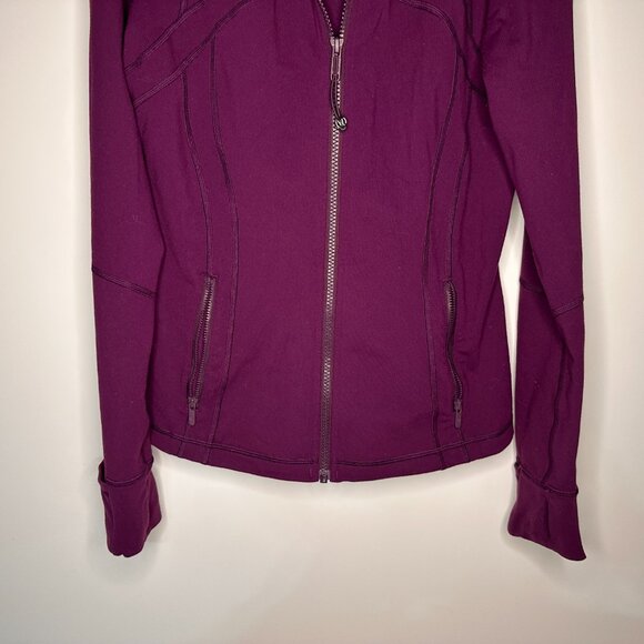 Lululemon Define Jacket Luon Magenta Jacket Women Size 10 - Picture 3 of 8